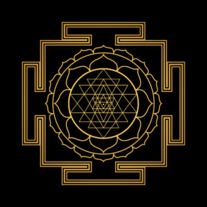 The Sri Yantra, the sacred form of Maa Sri Lalitha Tripura Sundari
