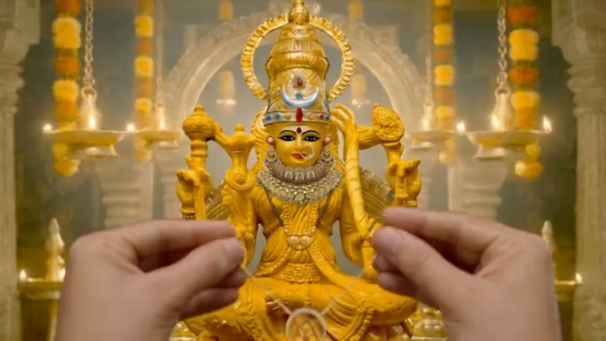 Padakam The Pendant is offered To The Divine Mother.