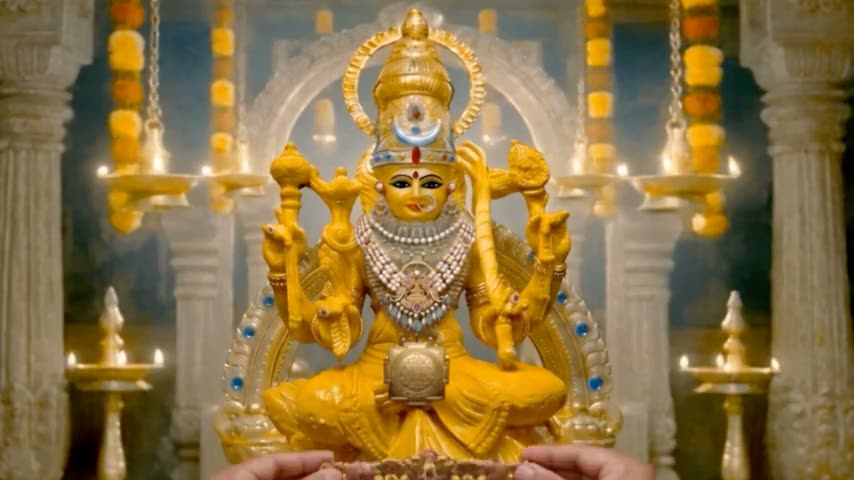 Kāñcīdāma The Waist Girdle is offered To The Divine Mother.