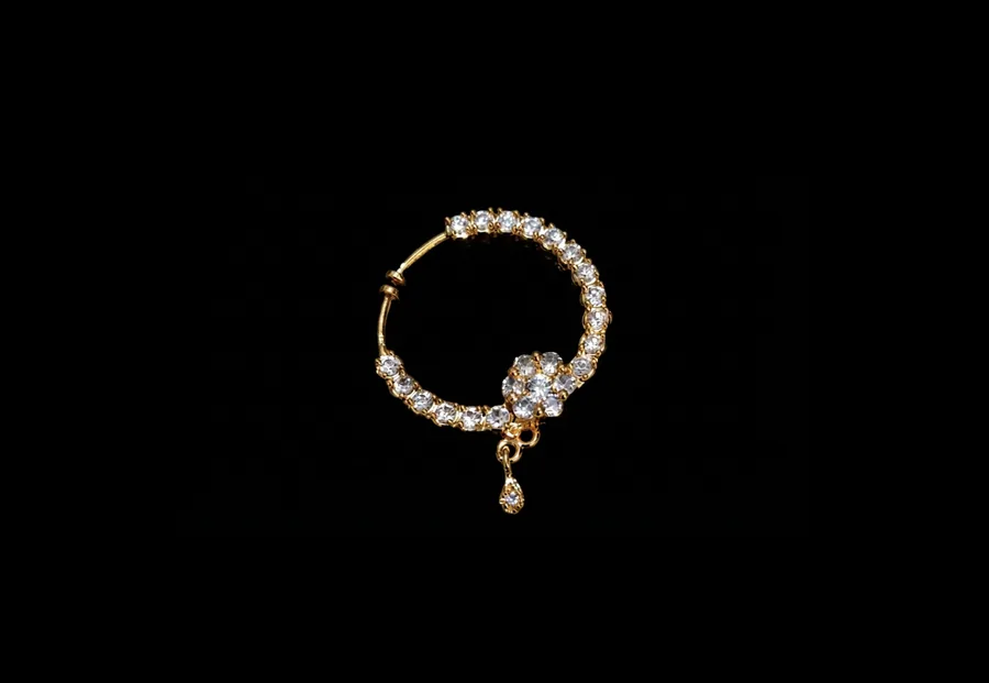 Nāsābharaṇam The Nose Ring is offered To The Divine Mother.